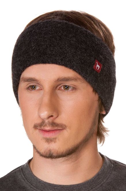 Main Image Alpaca Headband, Stretch - Anthracite