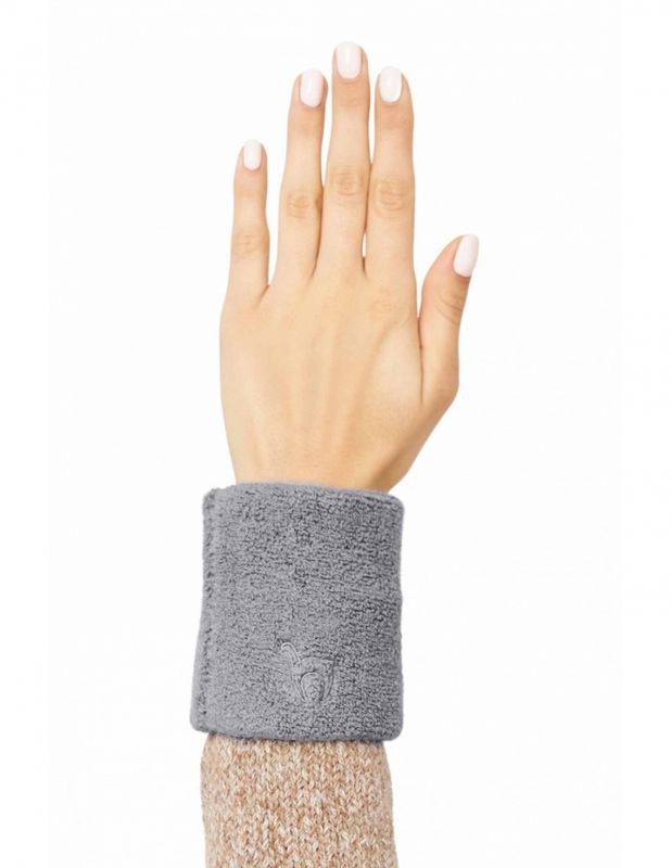 Alpakka pulsvarmer, Stretch, sølvgrå