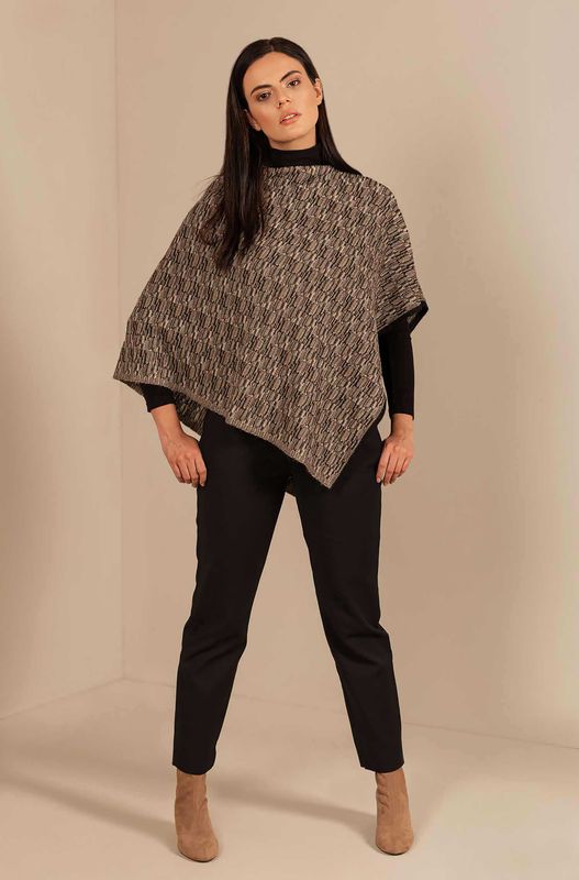 Alpakka poncho, Ucraina, natural