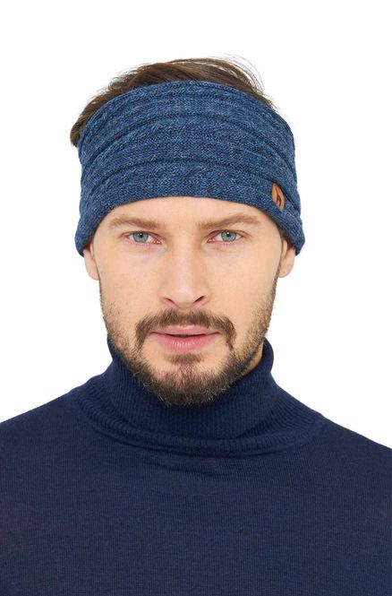 Main Image Alpaca Headband, Suave - Blue