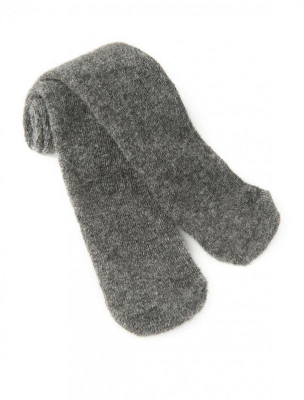 Alpakka helsestrømper, 45 x 8 cm, Sømløse tynne, uten hel, grå